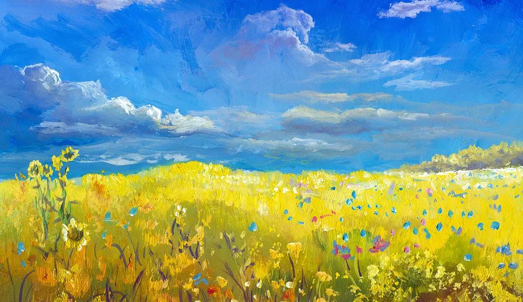 河畔有約丨解壓數(shù)字油畫，一起畫你想畫！